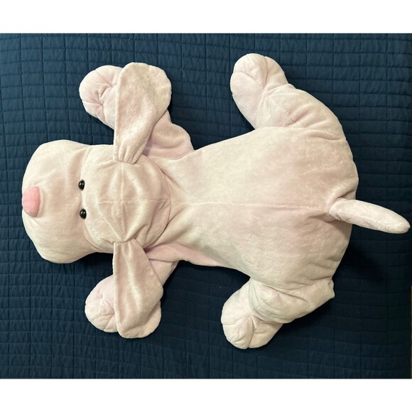 Animal Alley Dog Pink Floppy Sammie Laying Plush Puppy Toys R Us 24" - Picture 2 of 7